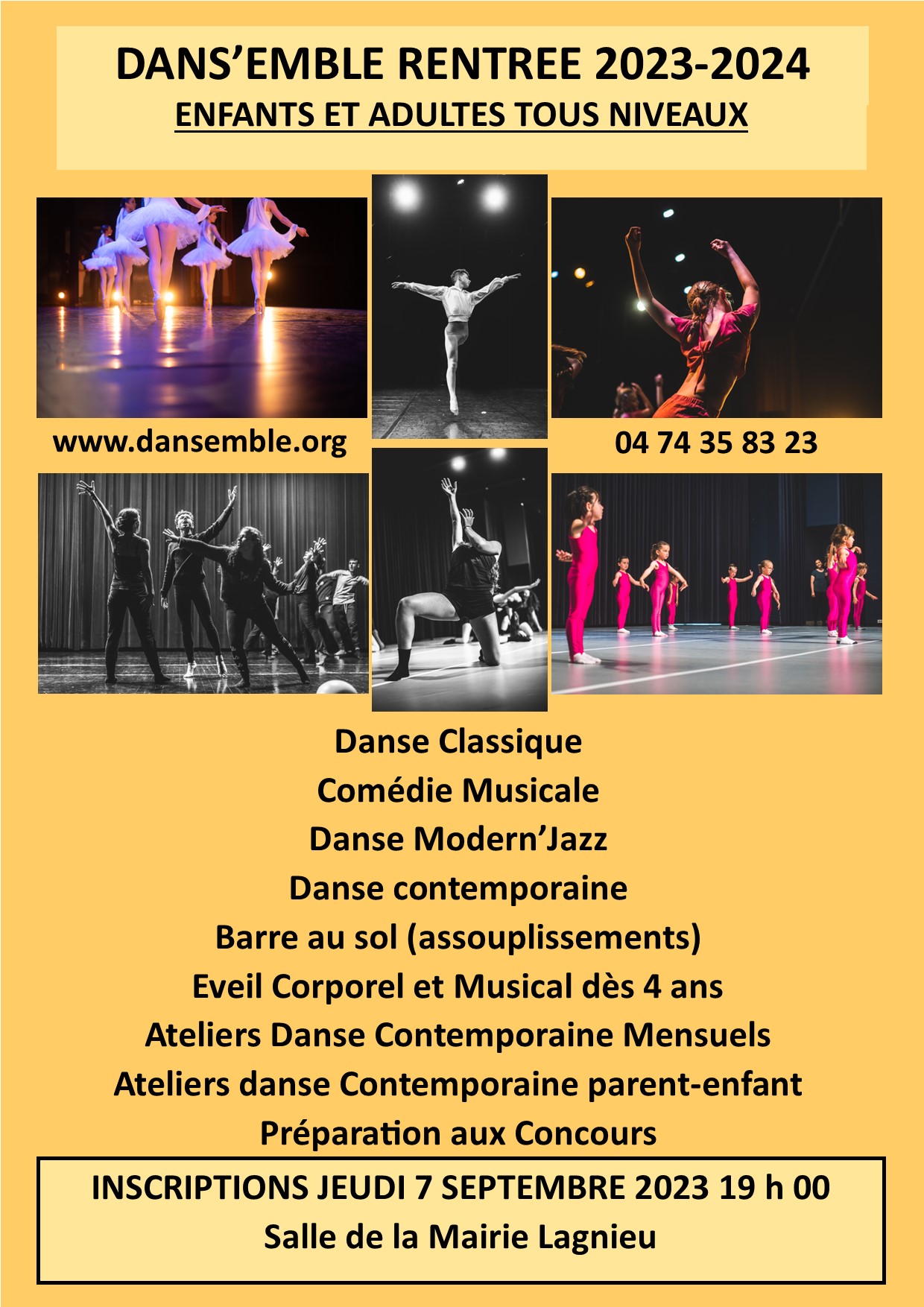 Affiche Rentrée 23-24